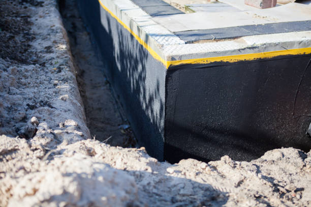 Residential Foundation Crack Repair installation at a Blackwood, NJ home by SJ Waterproofing Pros